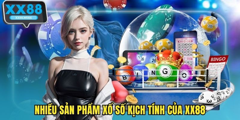 Nhiều sản phẩm xổ số kịch tính của XX88